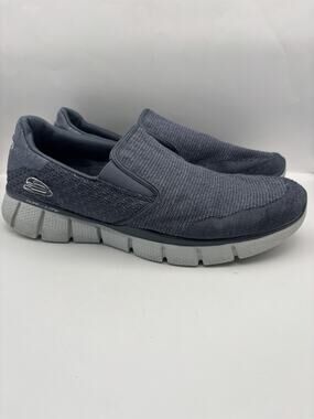 Skechers Equalizer 2.0 Blue Slip On Shoes Men Size 11